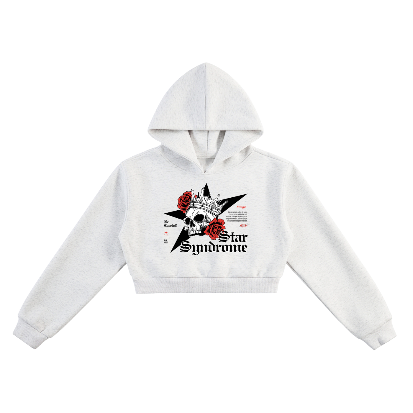 Star Syndrome Essential Cropped Hoodie
