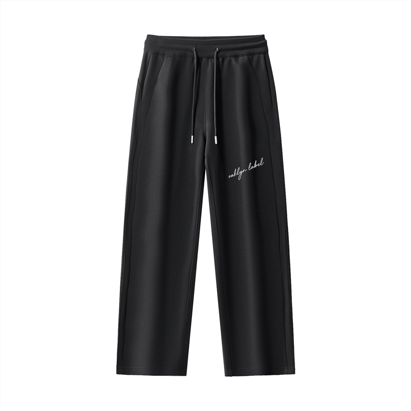 Essential Drawstring Straight-Leg Sweatpants