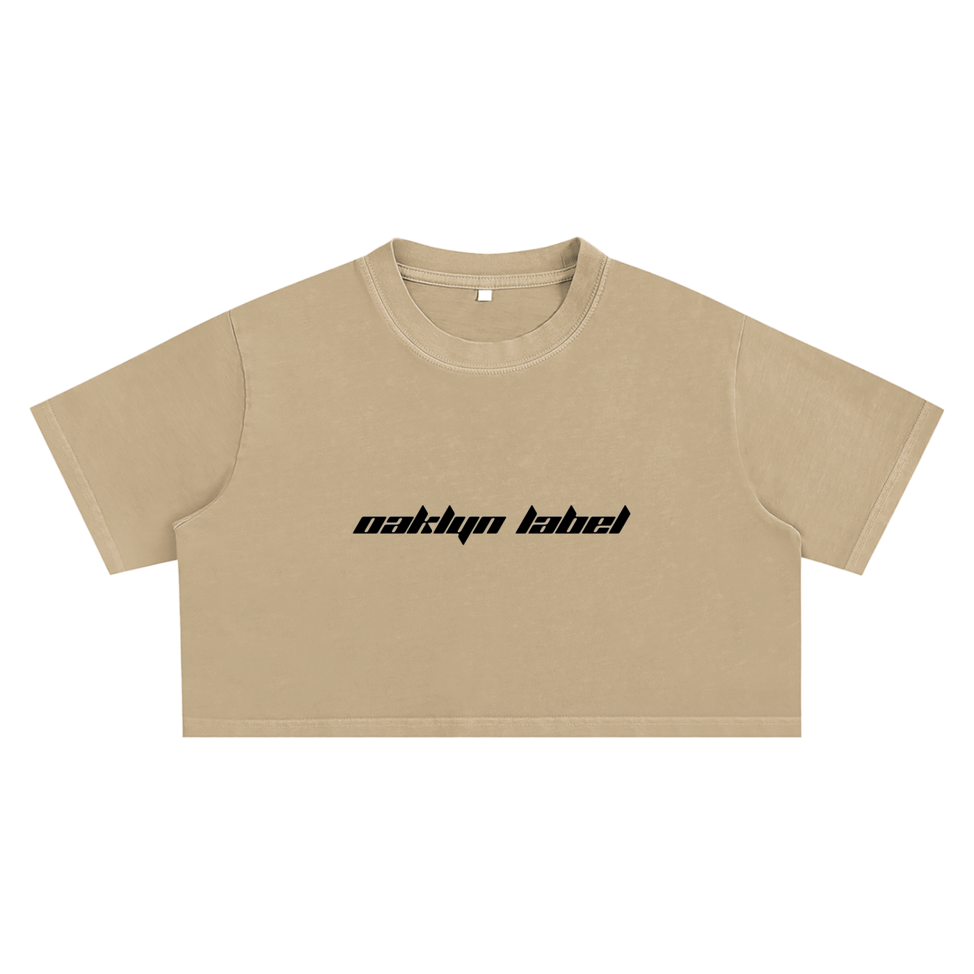 Snow Washed Crop Top