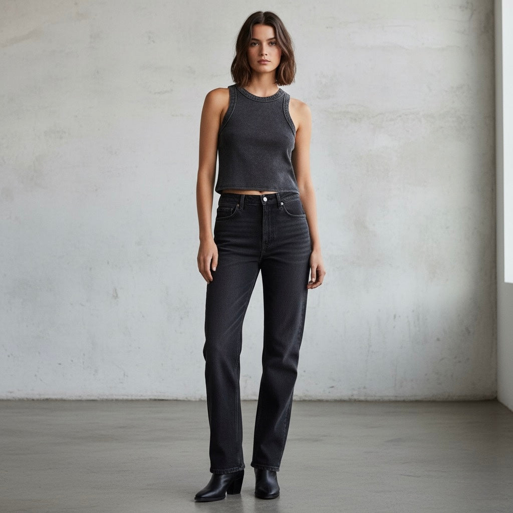 Snow Washed Tank Top