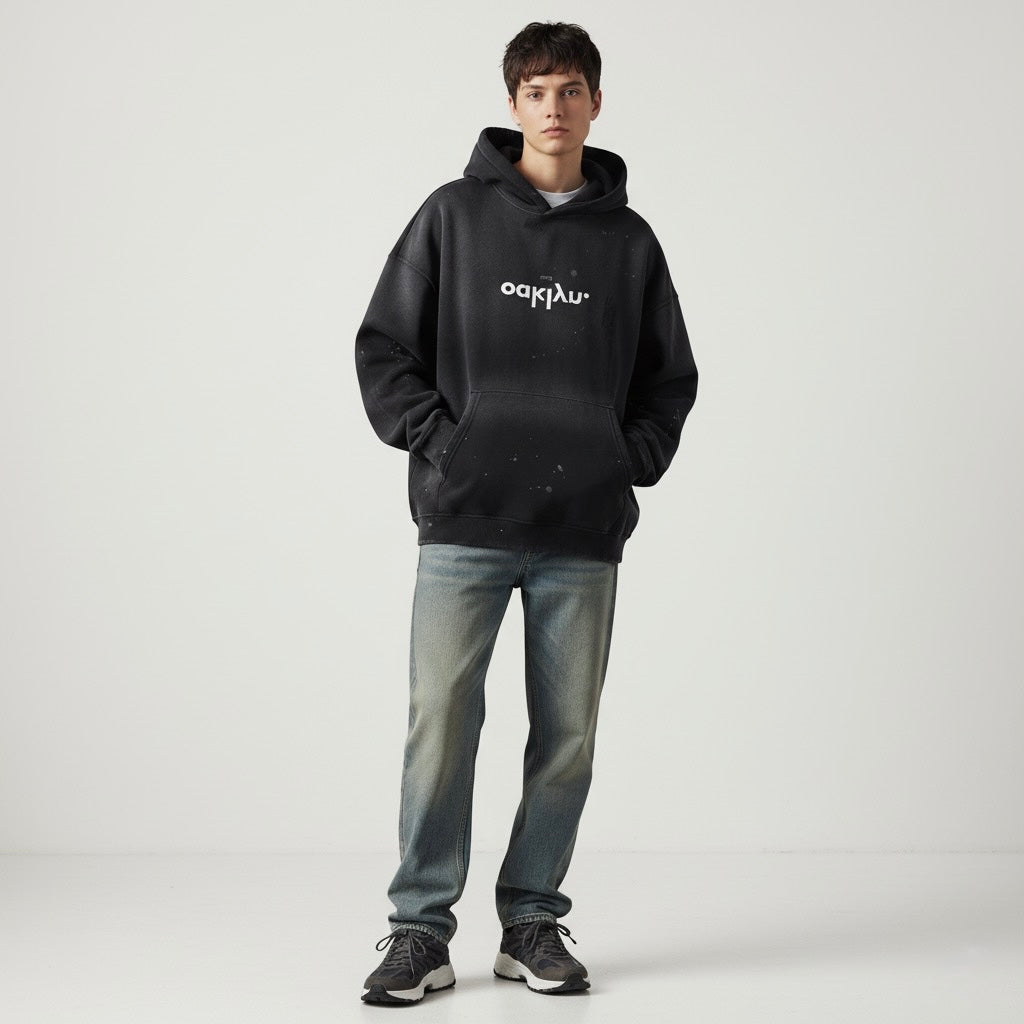 Vintage Frayed Hoodie