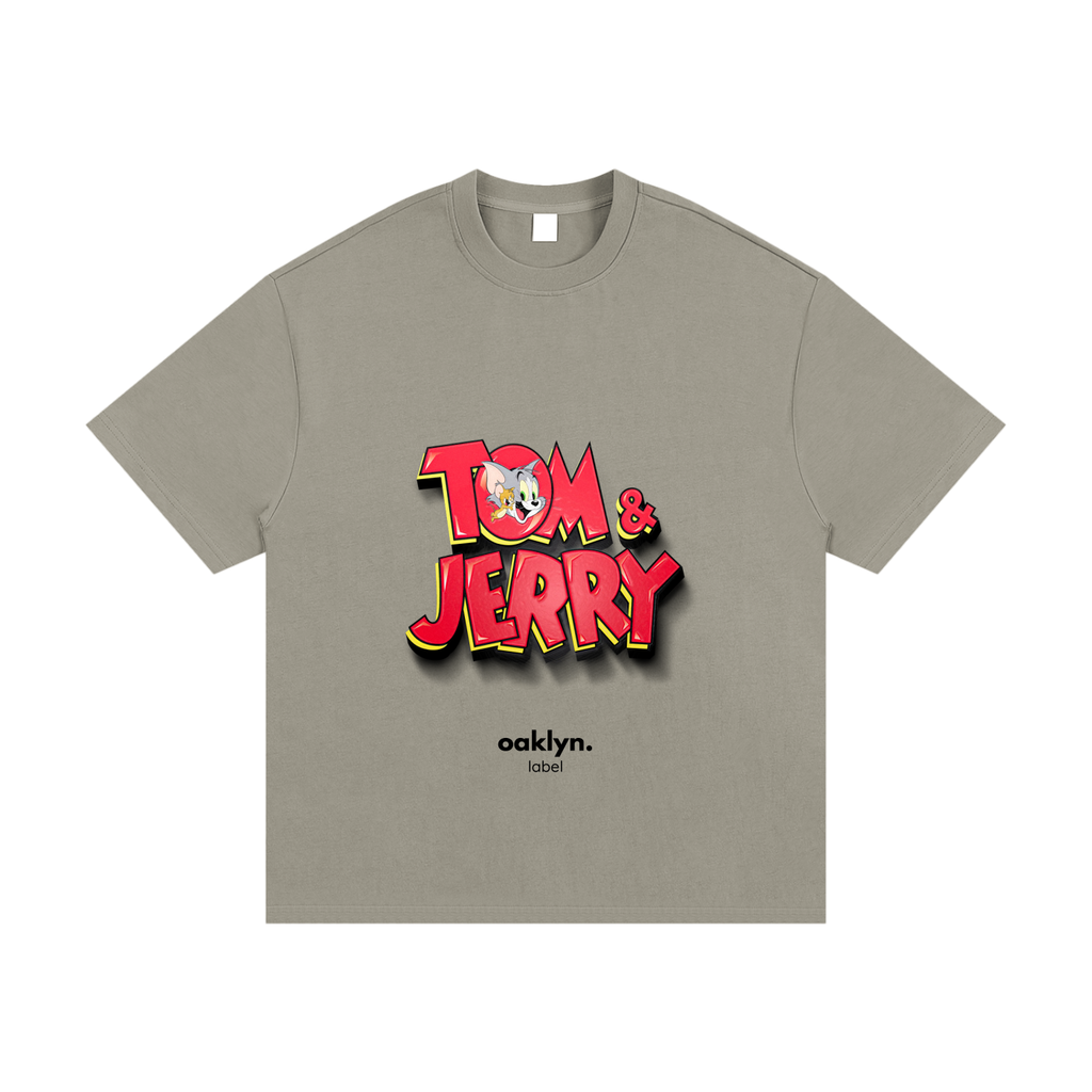 Tom and Jerry Essential Heavyweight Apricot Tee