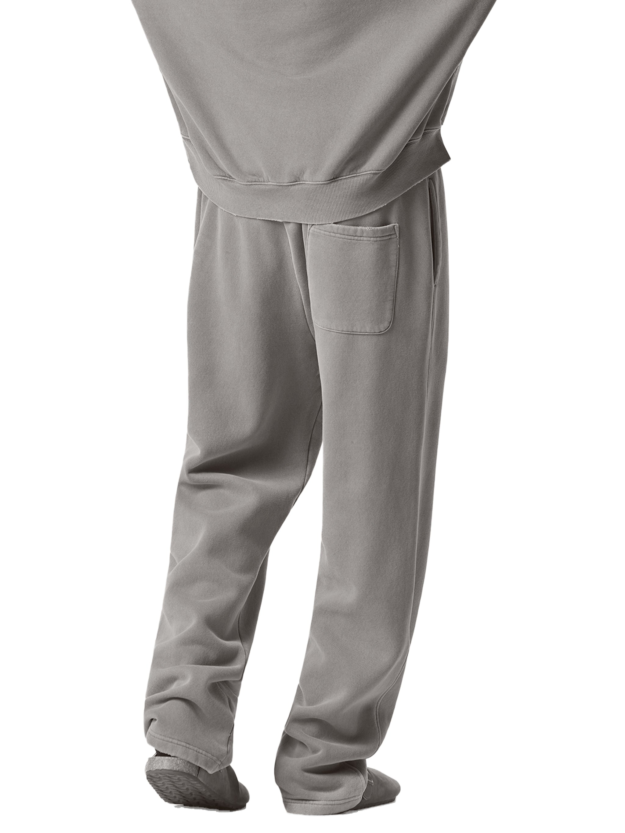 Frayed Washed Fleece Sweatpants