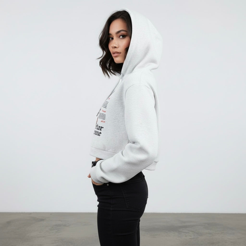 Star Syndrome Essential Cropped Hoodie